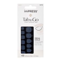 Adhesivos para Uñas Postizas imPRESS Tab To Go x 48 un