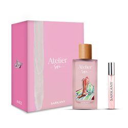 Set EDP Sarkany Sofia Atelier A02 x 100 ml + Mini EDP Sarkany Sofia Atelier A02 x 15 ml - Rosa