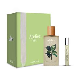 Set EDP Sarkany Sofia Atelier A01 x 100 ml + Mini EDP Sarkany Sofia Atelier A01 x 15 ml - Verde