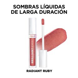 Sombra de Ojos Líquida L'Oreal París Brilliant Eyes x 2,9 ml