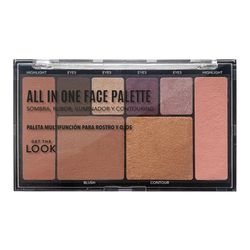 Paleta Multifunción Para Rostro y Ojos Get The Look All In One Face Palette