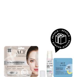 Máscara Facial Acf Ultra Radiance + Barra Anti-Roce ACF y Fotoprotector ACF Regalo por Compra