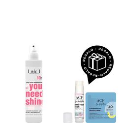 Tratamiento Capilar Nic All You Need is Shine x 215 ml + Barra Anti-Roce ACF y Fotoprotector ACF Regalo por Compra