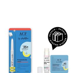 Fotoprotector Labios ACF by Dadatina SPF 35+ + Barra Anti-Roce ACF y Fotoprotector ACF Regalo por Compra