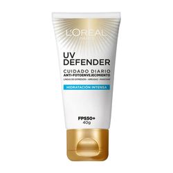 Protector Solar L'Oréal Paris UV Defender Fps50+ Hidratación Intensa x 40 g