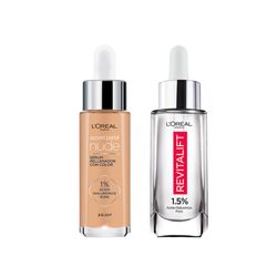 Kit Rostro Serum L'Oreal Paris: True Match Serum + Serum Acido Hialuronico