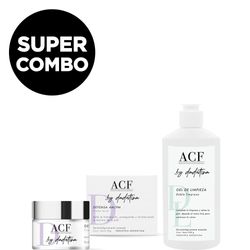 Gel Limpiador Facial ACF By Dadatina Doble Limpieza x 200 ml + Crema Facial ACF By Dadatina x 50 g