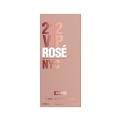 EDP Carolina Herrera 212 Vip Rose Elixir x 80 ml