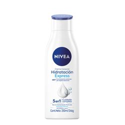 Crema Corporal Nivea Hidratación Express Humectación Profunda Piel Normal a Seca x 250 ml