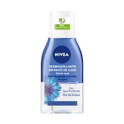 Desmaquillante Bifásico de Ojos Nivea Efecto Dual para Piel Sensiblex 125 ml