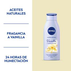 Loción Corporal Nivea Vainilla y Aceite de Almendras para Piel Normal a Seca x 400 ml