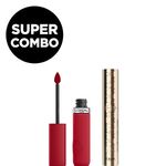 kit-loreal-labial-liquido-infallible-le-matte-resistance-mascara-de-pestanas