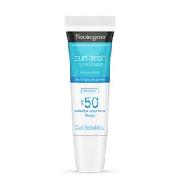 Protector Solar Neutrogena Hydro Boost Sin Color Fps 50 x 40 ml