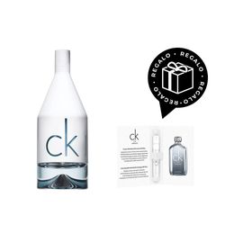 EDT Calvin Klein IN2U For Him x 150 ml + EDT Calvin Klein One Essence Intense x 1,2 ml Regalo por compra