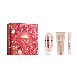 Set Carolina Herrera 212 Vip Rose EDP x 80 ml + Body Lotion x 100 ml + Megaspritzer Hd23