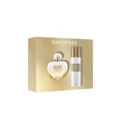 Set Banderas Her Golden Secret EDT x 80 ml + Desodorante x 150 ml