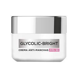 Crema de Día L'Oréal París Glycolic Bright Anti Manchas Fps 30