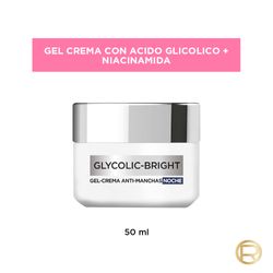 Gel Crema L'Oréal París Glycolic Bright  Anti Manchas de Noche