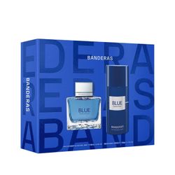 Set EDT Banderas Blue Seduction x 100 ml + Desodorante x 150 ml