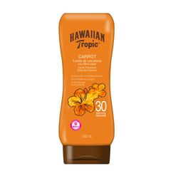 Loción de Zanahoria Hawaiian Tropic con Filtro Solar Fps 30 x 240 ml