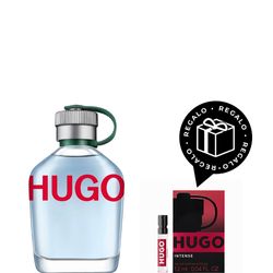 EDT Hugo Boss Man x 125 ml + EDP Hugo Boss Intense Sampling x 1.2 ml Regalo por Compra