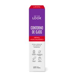 Contorno de Ojos Get The Look Retinol + Ácido Hialurónico x 15 g