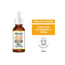 Sérum Noche Vitamina C 10% Vitamina C Pura Garnier x 30 ml