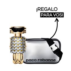 EDP Rabanne Fame Recargable x 80 ml + Pouch Femenino Regalo por Compra