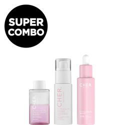 Kit Cher Desmaquillante + Sérum + Crema Facial