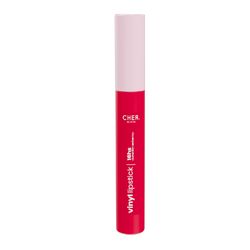 Labial Liquido Cher 18 Vinyl Lipstick 4 Red Velvet x 13 ml