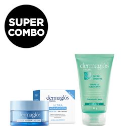 Cuidado Diario Dermaglós: Gel de Limpieza + Crema
