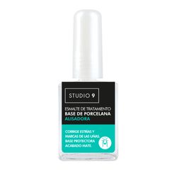 Esmalte para Uñas Studio 9 Tratamiento Base de Porcelana Alisadora