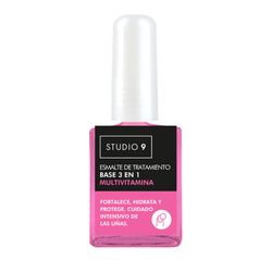 Esmalte para Uñas Studio 9 Tratamiento 3 En 1