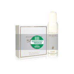 Set EDP Wellington Polo Club Shine Classic + Desodorante 127 ml
