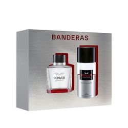Set Edt Banderas Power 100 ml + Desodorante 150 ml