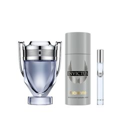 Set Invictus Edt 100 ml + Desodorante 150 ml + Mg 10 + Funda