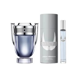 Set Invictus Edt 100 + Desodorante 150 ml + Mg 10 + Funda