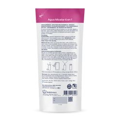 Agua Micelar Dermaglós 6 en 1 Refill x 200ml