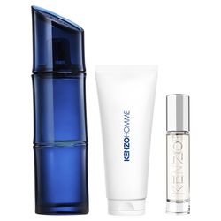 Set Edt Kenzo Homme Intense x 110 ml + Gel de Ducha 75 ml + Ts 10 ml