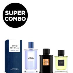 Combo David Beckham EDP Instinct Bold x 75 ml + EDT Blue x 100 ml + EDP Instinct x 50 ml Regalo por Compra