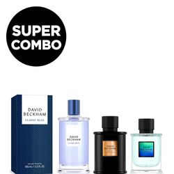Combo David Beckham EDP Instinct Bold x 75 ml + EDT Blue x 100 ml + EDP True Instinct x 50 ml Regalo por Compra