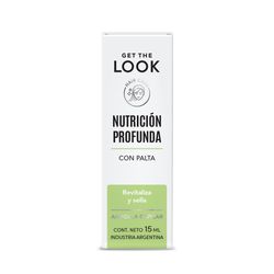 Ampolla Tratamiento Capilar Get The Look Nutrición Profunda Palta x 15 ml
