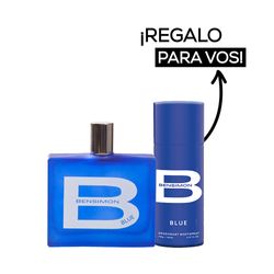 Combo EDP Bensimon Blue x 100 ml + Desodorante Bensimon Blue x 165 ml Regalo por Compra
