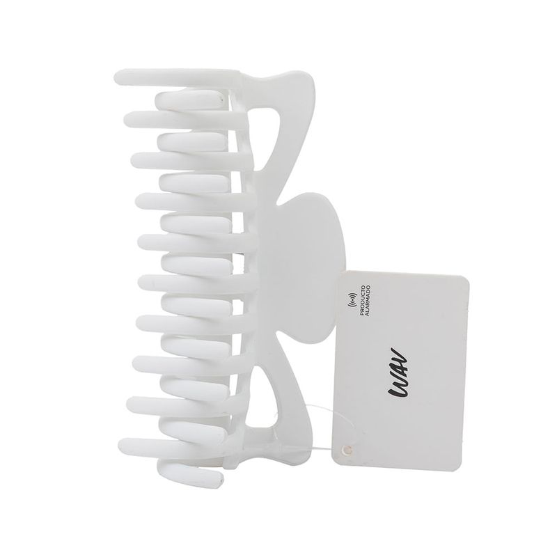 Broche para Pelo Wav Blanco Grande-1761675928031