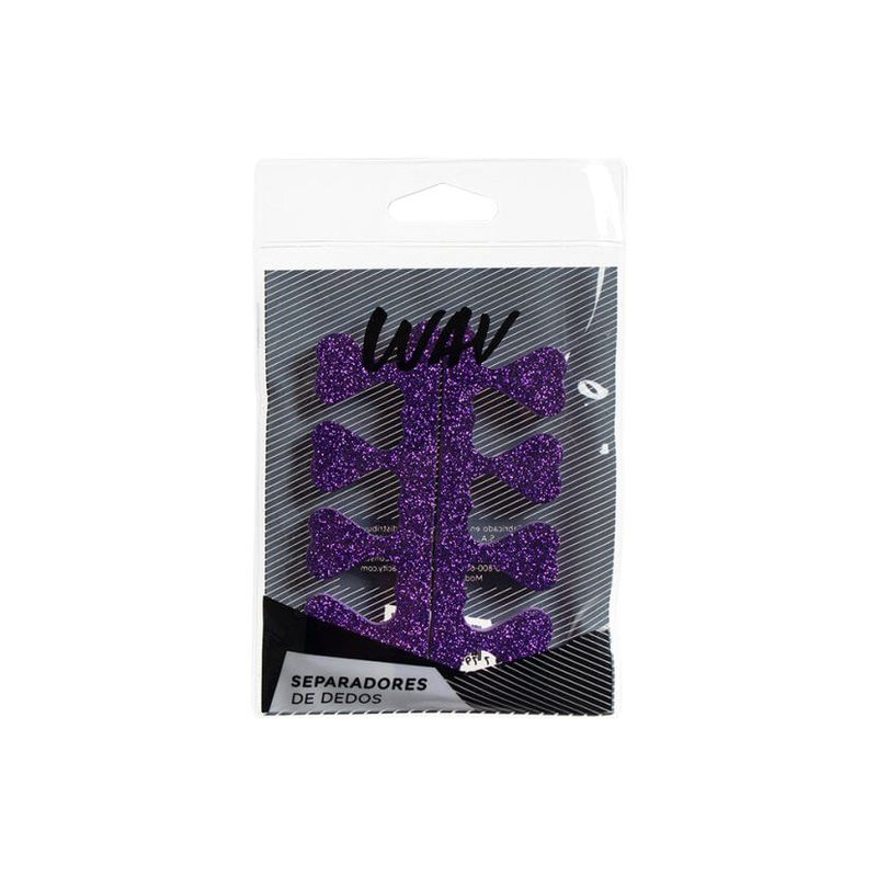 Separador de Dedos Wav Corazones Glitter-1761676087430