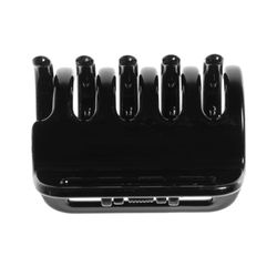 Broche para Pelo Cuadrado Wav Negro Carey