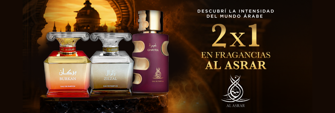 Fragancias árabes con 20% off