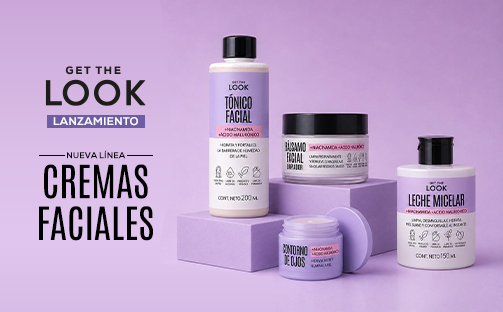 Get the look lanzamiento Crema Facial - ver mas